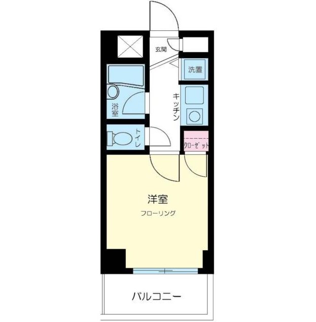 プレール西新宿3Ｆ号室の図面