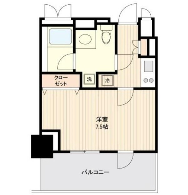 ドゥーエ幡ヶ谷702号室の図面