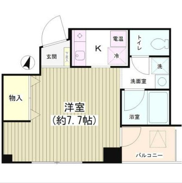 ＴＫＲ神田多町401号室の図面