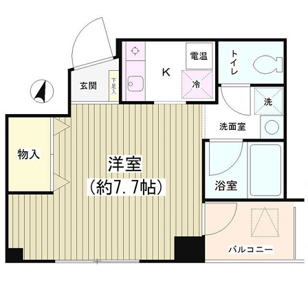 ＴＫＲ神田多町501号室の図面