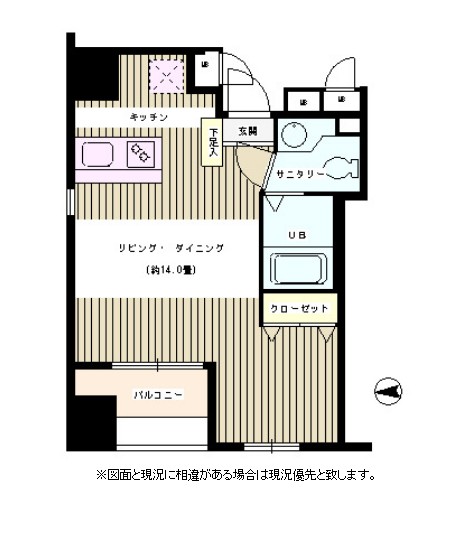 Ｋ’ｓ麹町701号室の図面