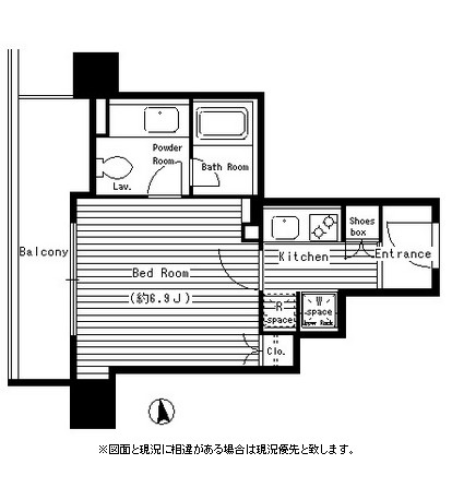 レガーロ西早稲田210号室の図面