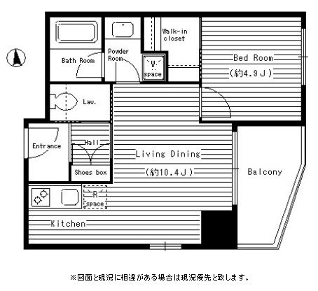 レガーロ西早稲田401号室の図面