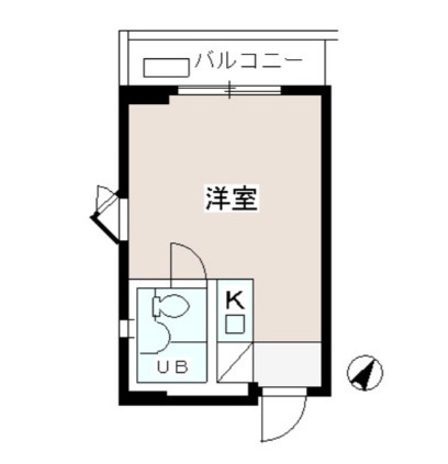 パーク・ノヴァ渋谷505号室の図面