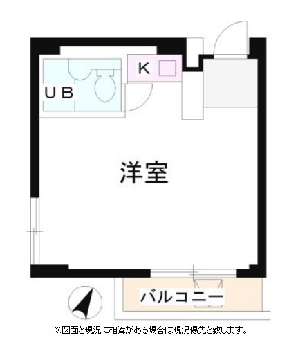 パーク・ノヴァ渋谷703号室の図面