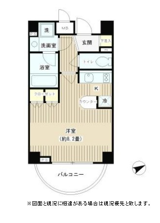 ＮＯＮＡ　ＰＬＡＣＥ渋谷富ヶ谷301号室の図面