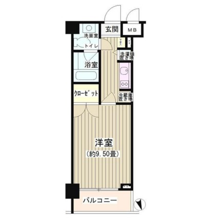 ＮＯＮＡ　ＰＬＡＣＥ渋谷富ヶ谷404号室の図面