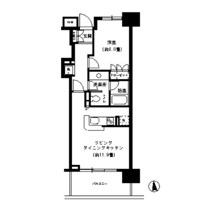 KDXレジデンス芝公園502号室