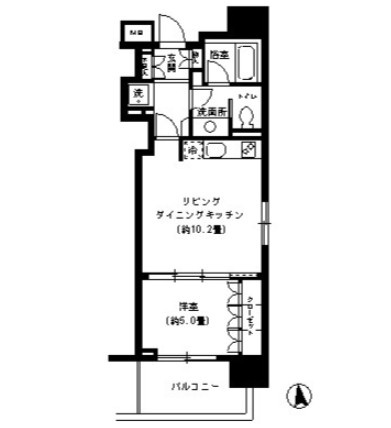 ＫＤＸレジデンス芝公園604号室