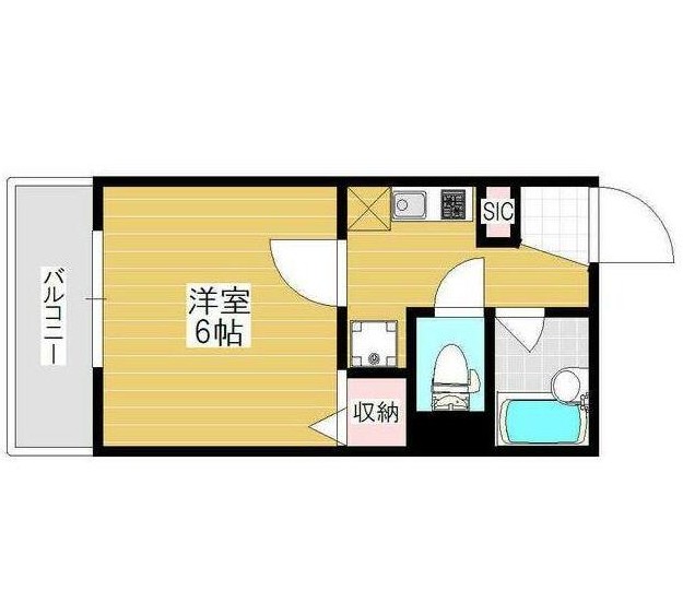 チェリーコート笹塚202号室の図面