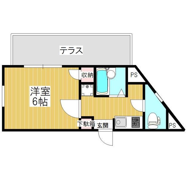 チェリーコート笹塚304号室の図面