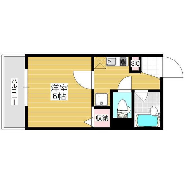 チェリーコート笹塚502号室の図面