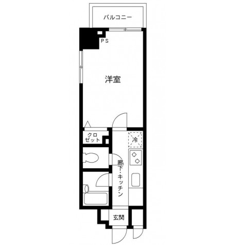 プライムアーバン飯田橋1301号室の図面