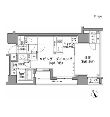 パークハビオ八丁堀1005号室