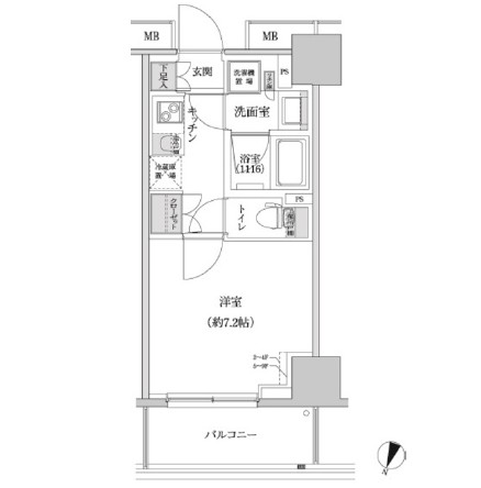 パークハビオ渋谷本町レジデンス505号室