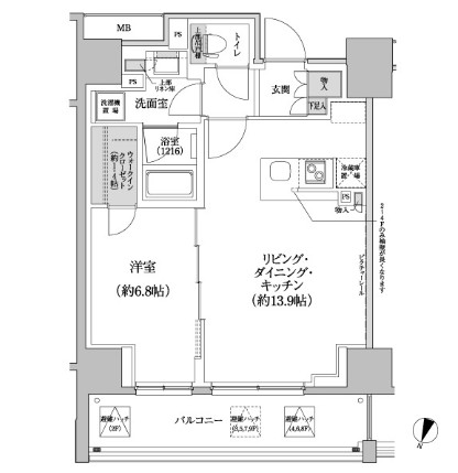 パークハビオ渋谷本町レジデンス801号室