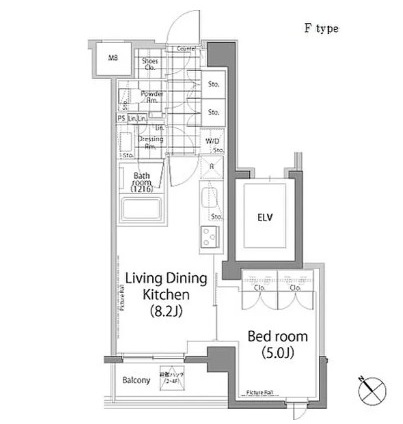 パークハビオ中目黒402号室