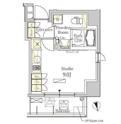 パークアクシス秋葉原Ｅａｓｔ1401号室