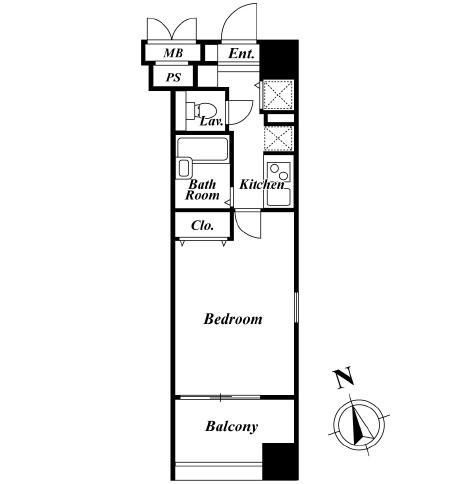 ＨＦ南麻布レジデンス501号室の図面