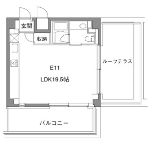 607号室の図面