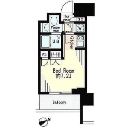 レジディア市谷薬王寺1106号室