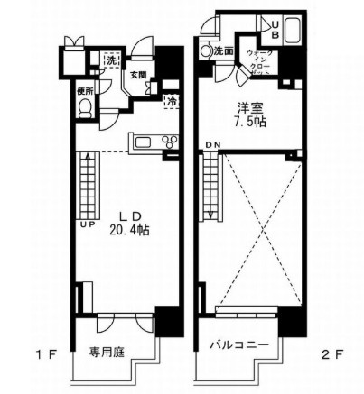 レジディア杉並方南町130号室