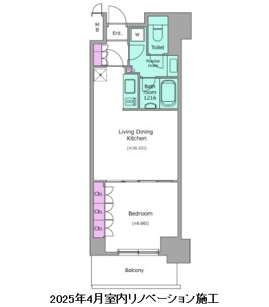レジディア杉並方南町514号室