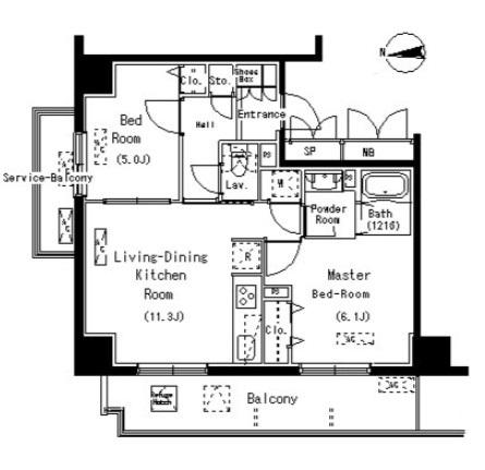 パークアクシス元浅草ステージ1301号室