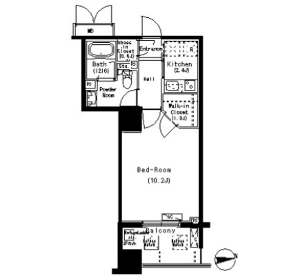 パークアクシス元浅草ステージ1309号室