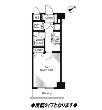 ＫＤＸレジデンス西新宿203号室の図面