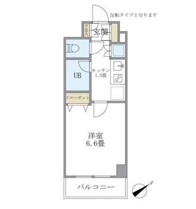 ＫＤＸレジデンス西新宿303号室の図面
