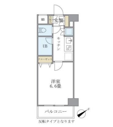 ＫＤＸレジデンス西新宿503号室の図面