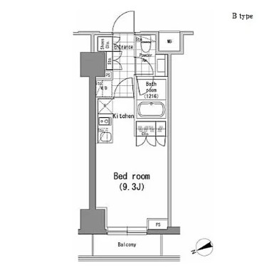 パークハビオ新橋803号室