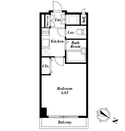ＫＤＸレジデンス麻布イースト203号室