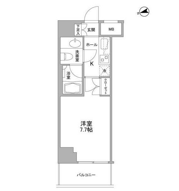 コンフォリア東中野ＤＥＵＸ502号室