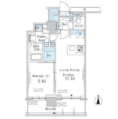 パークアクシス蒲田ステーションゲート1308号室