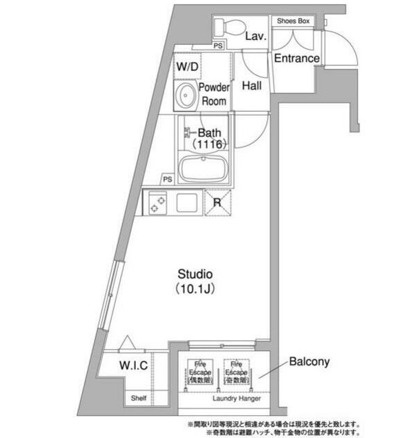 コンフォリア銀座ＥＡＳＴ708号室の図面