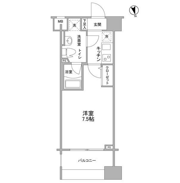 メインステージ白金高輪駅前1103号室