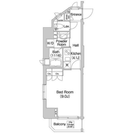 コンフォリア市谷柳町601号室