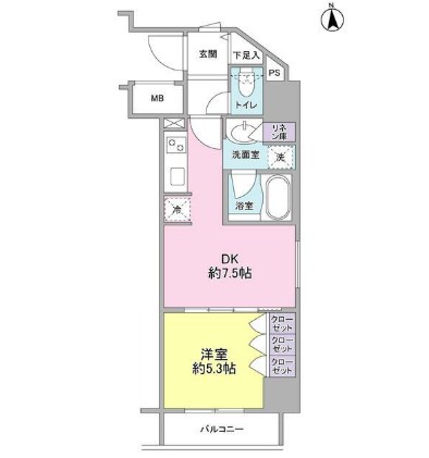 コンフォリア新宿御苑Ⅱ305号室