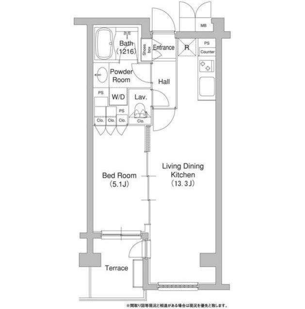 コンフォリア原宿115号室の図面