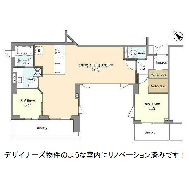 コンフォリア原宿704号室の図面