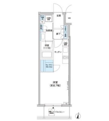 パークキューブ西新宿904号室