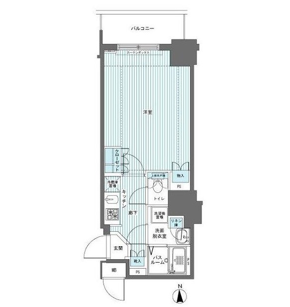 フェニックス西参道タワー514号室の図面
