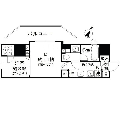 パークリュクス渋谷北参道mono901号室