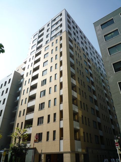 ファミール東銀座グランスイートタワーの外観