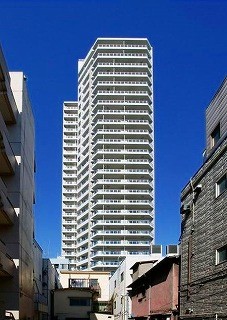 プライムアーバン新宿夏目坂タワーレジデンスの外観