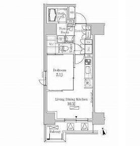 パークアクシス秋葉原Ｅａｓｔの図面２