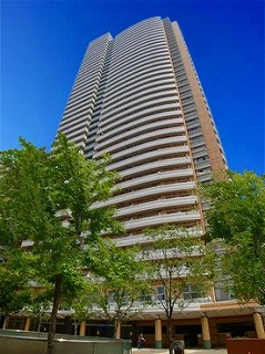 河田町ガーデン クラブフロアの外観