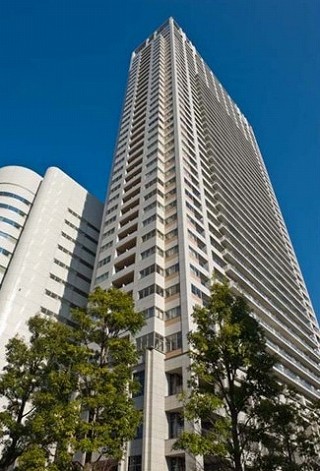 プラザタワー勝どきの外観